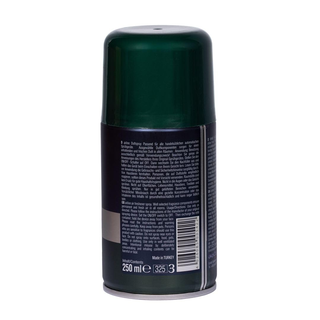 Laro Premium Airline Avenue Raumduftspray Vorteilspaket 6/12/24/48/96 st Nachfüller für automatische Duftspender 250ml, Anzahl:24, Duft:Avenue