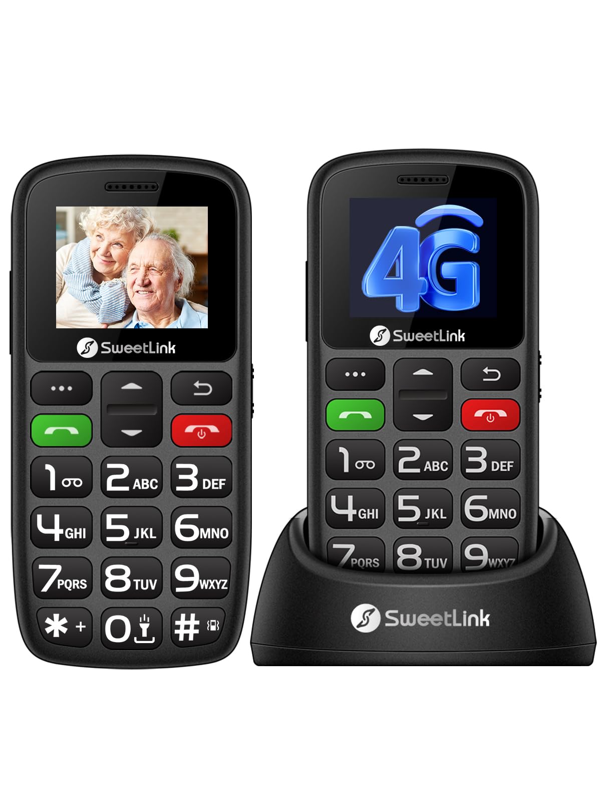 Sponsored Ad – S2 Plus 4G Senior Mobile Phone,Big Button Mobile Phone for Elderly,1400mAh Battery,SOS Emergency Button,Loud Volume,Speed Dial,Flashlight,FM Radio,4G Dual SIM（Charging Plug not Included）
