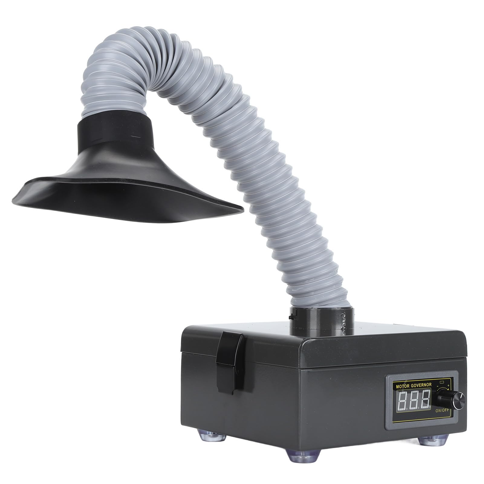 Welding Fume Extractor, 3 Stage Filtration, Adjustable Fan, 22 Inch Tube, USB Port, Space Saving, for Electric Iron Soldering (US Plug)