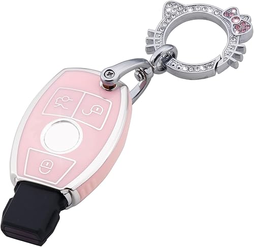 Pangpai Funda para llavero de TPU, rosa, Para Ben B