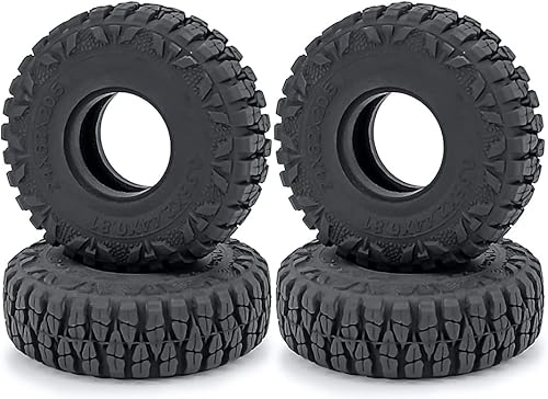 Miniatura 3 de Neumáticos de coche RC 124 de 2.441in para Axial SCX24 de cerrojo Gladiator Bronco (estilo A)