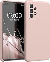 Vista 281 de kwmobile Funda compatible con Samsung Galaxy A52 / A52 5G / A52s 5G - Funda de Teléfono de Silicona TPU con Acabado Suave - Arrecife Azul