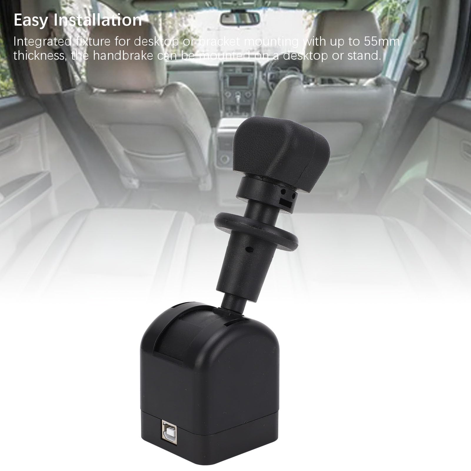 Plyisty Freno a Mano USB per PC Autentica Esperienza Simile a un Camion per G27 G29 G923, Plug and Play per gli Appassionati di Giochi
