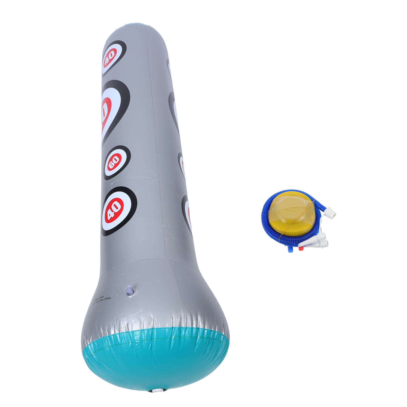 Milisten 1.6m High Inflatable Sandbag Youth Boxing Column Boys and Girls Inflatables for Sports Random Color