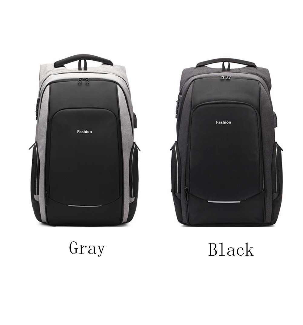 Mochila antirrobo del Negocio de los nuevos Hombres Mochila Multifuncional del Ordenador del Hombro Mochila del Ocio para Viajar