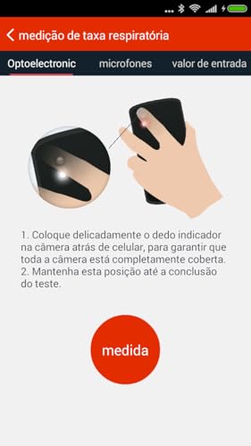 iCare Frequência respiratória