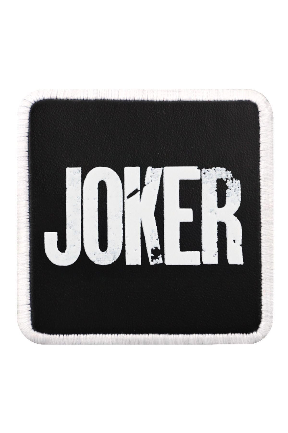 Gorra de Béisbol Premium Seis Paneles Negro - Ladrillo con Parche Joker