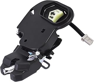 Silscvtt Rear Trunk Latch Lock Lid Lock Tailgate Liftgate Actuator Replacement for Honda Civic 4 Door LX Trunk Latch Manual Lock 2006-2011 Replace 74851-SNA-A12 74851-SNA-A11