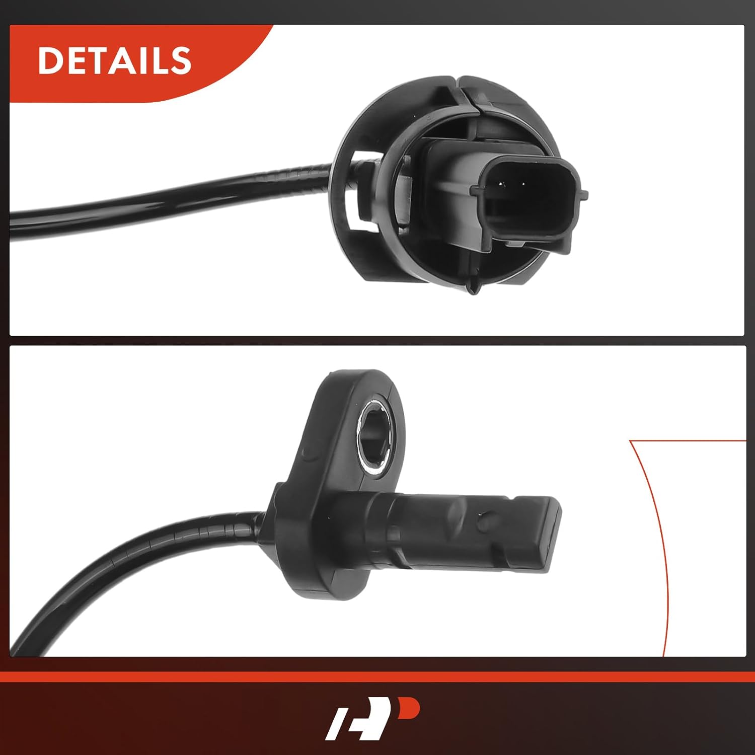 A-Premium Front Right ABS Wheel Speed Sensor Compatible with Honda Fit 2015-2020 L4 1.5L Hatchback - Front Passenger Side, Replace# 57450-T5R-003, 57450T5R003