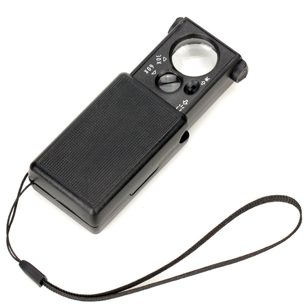 Magnificateur portable CRODY 60X 30X haute définition pour bijoux et lunettes