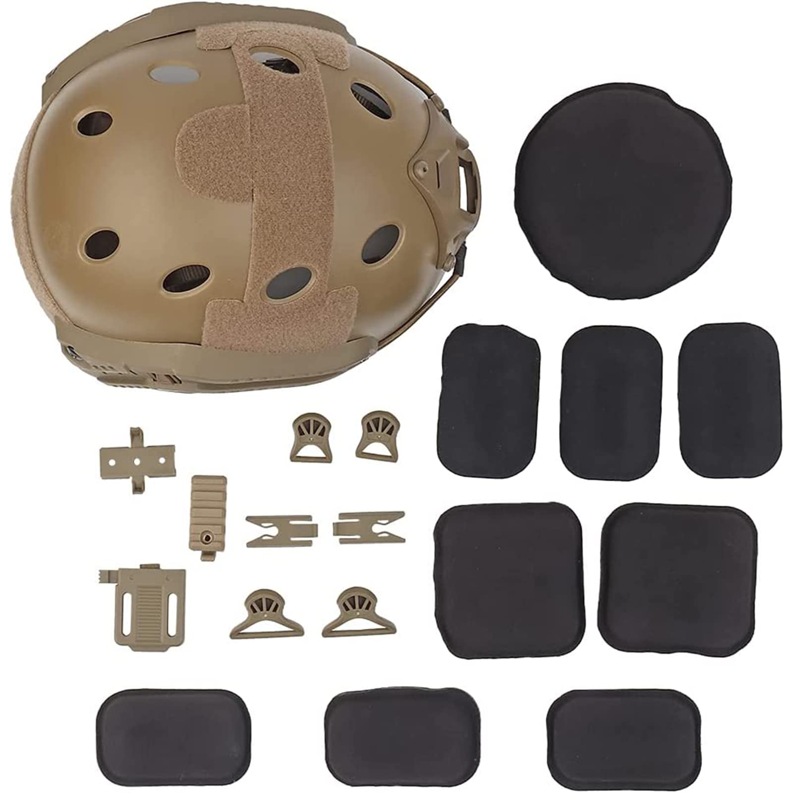 H World Shopping FMA Tactical Airsoft Adjustable Fast Protective Helmet