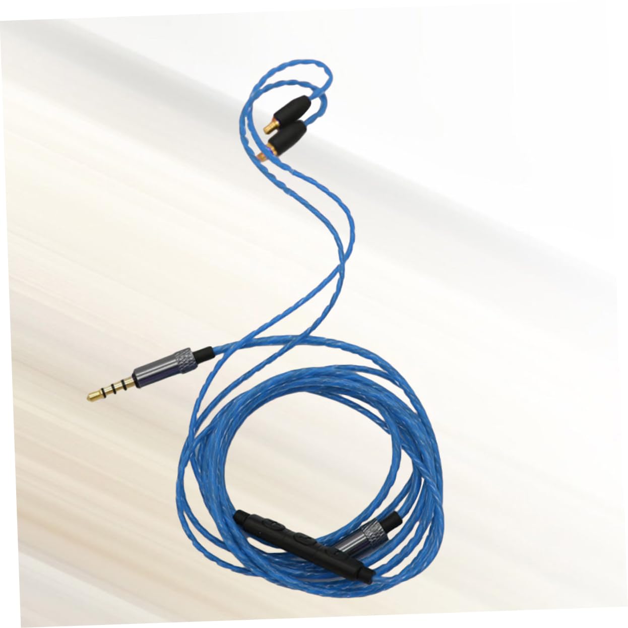 Angoily 3pièces Câble De Pour Écouteurs Avec Microphone Et Connectivité Améliorée Compatible Avec Bleu