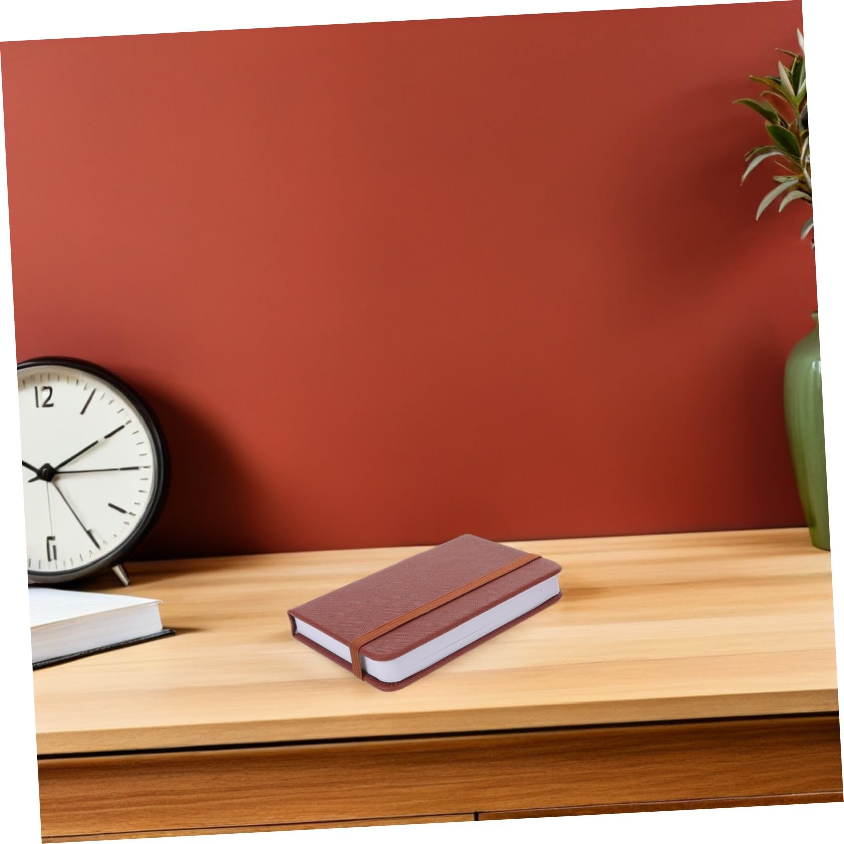 10 Pièces Carnet de Poche Simili Rigide Mini Carnet Portable pour Planification Mensuelle Agenda Compact pour Prise de Notes Rapide
