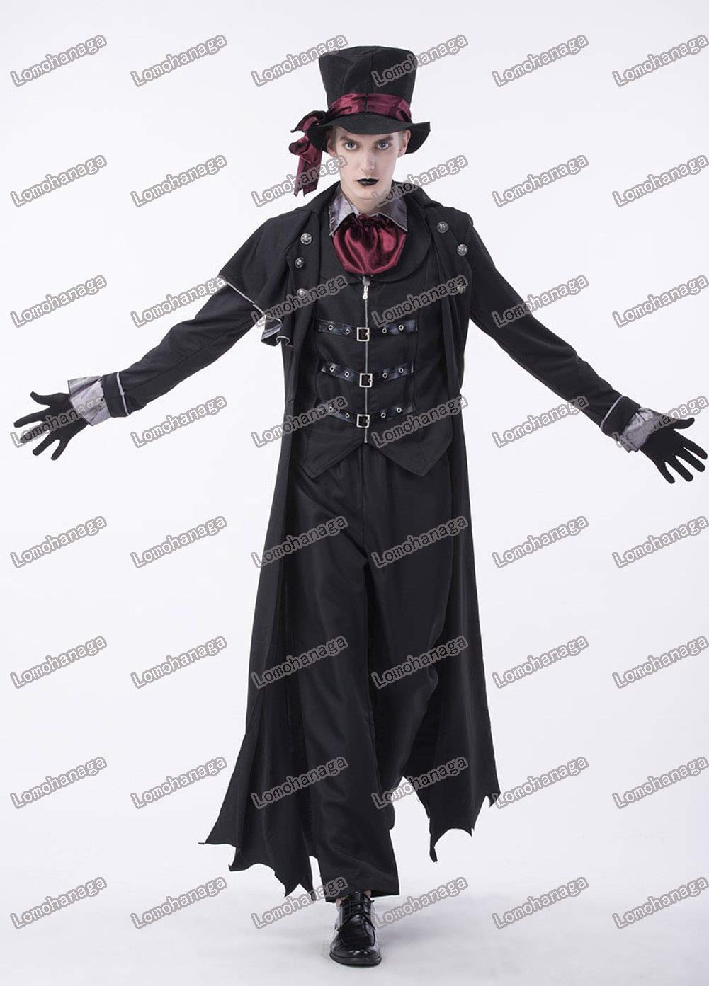 Amazon.co.jp: ロモハナガ ハロウィン衣装 魔女 仮装 伯爵 悪魔 女王