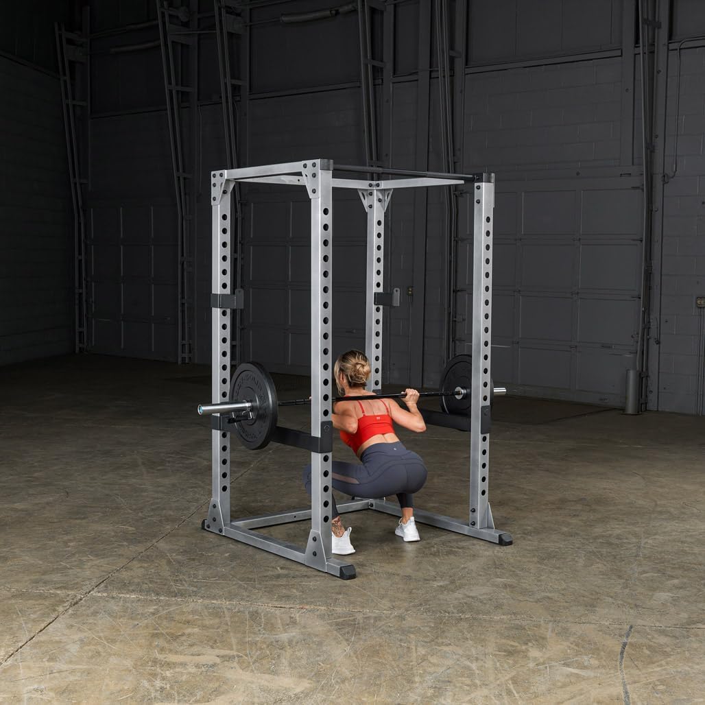 Body solid Body Solid GPR378 Power Rack – Heavy-Duty Steel with Adjustable Safety Bars - Image 5