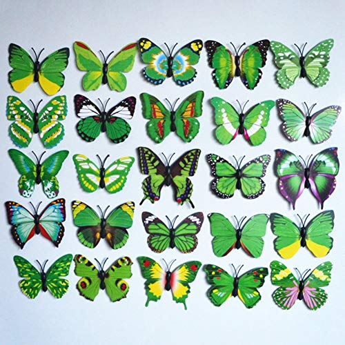 Liuqingwind 1944813-GARDENDECOR Decorative Garden Butterfly Stakes 10Pcs/Set Simulation Butterfly Stick Outdoor Garden Flower Pot Decor Ornament thumb #3