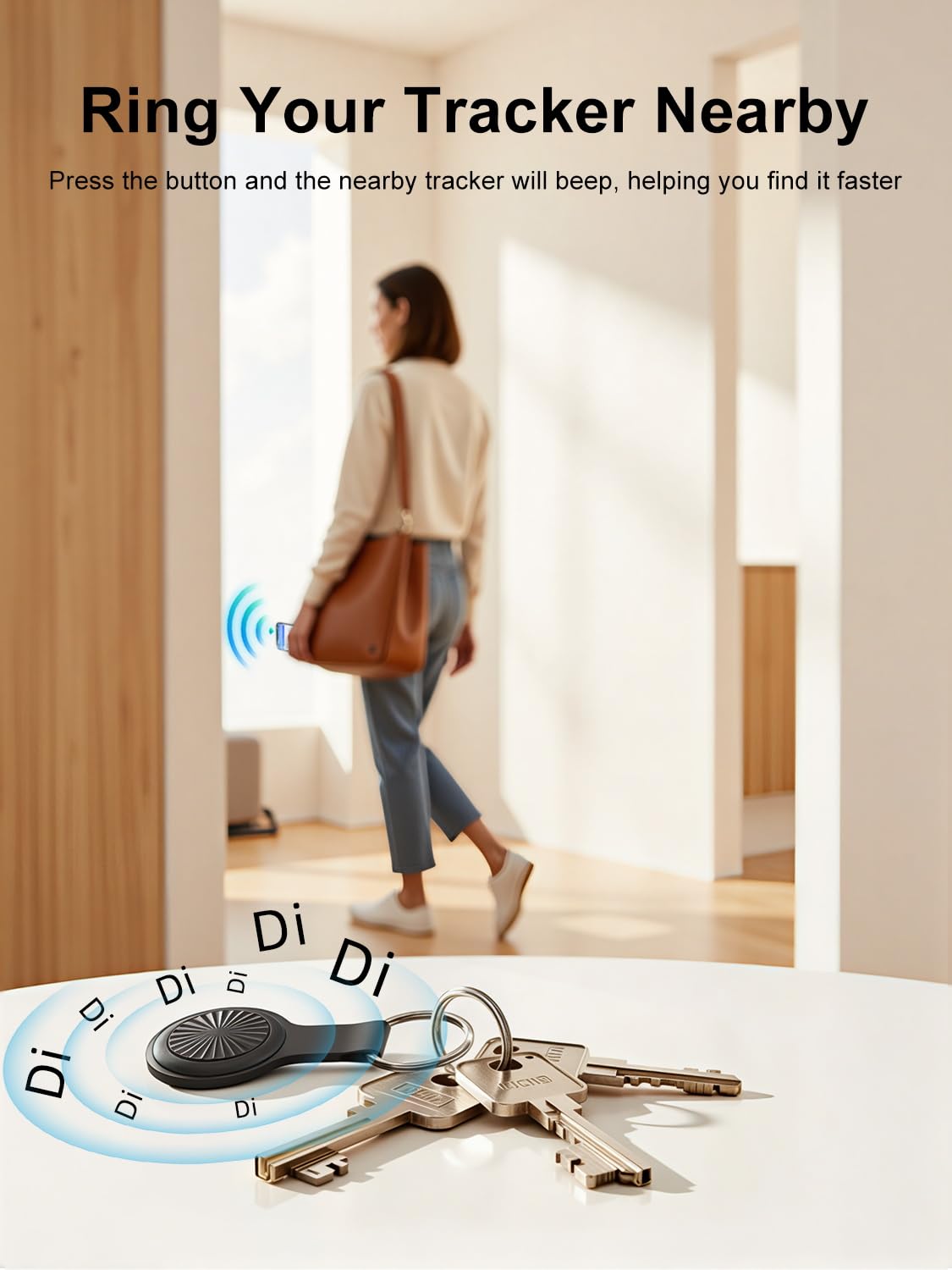 GPS Tracker per Auto, Localizzatori GPS Compatibile con iOS e Android, Senza Abbonamento,Impermeabile IP67,Riproduzione Tracciato 7 Giorni,Autonomia 365 Giorni,Adatto per Auto/Animali Domestici/Chiavi