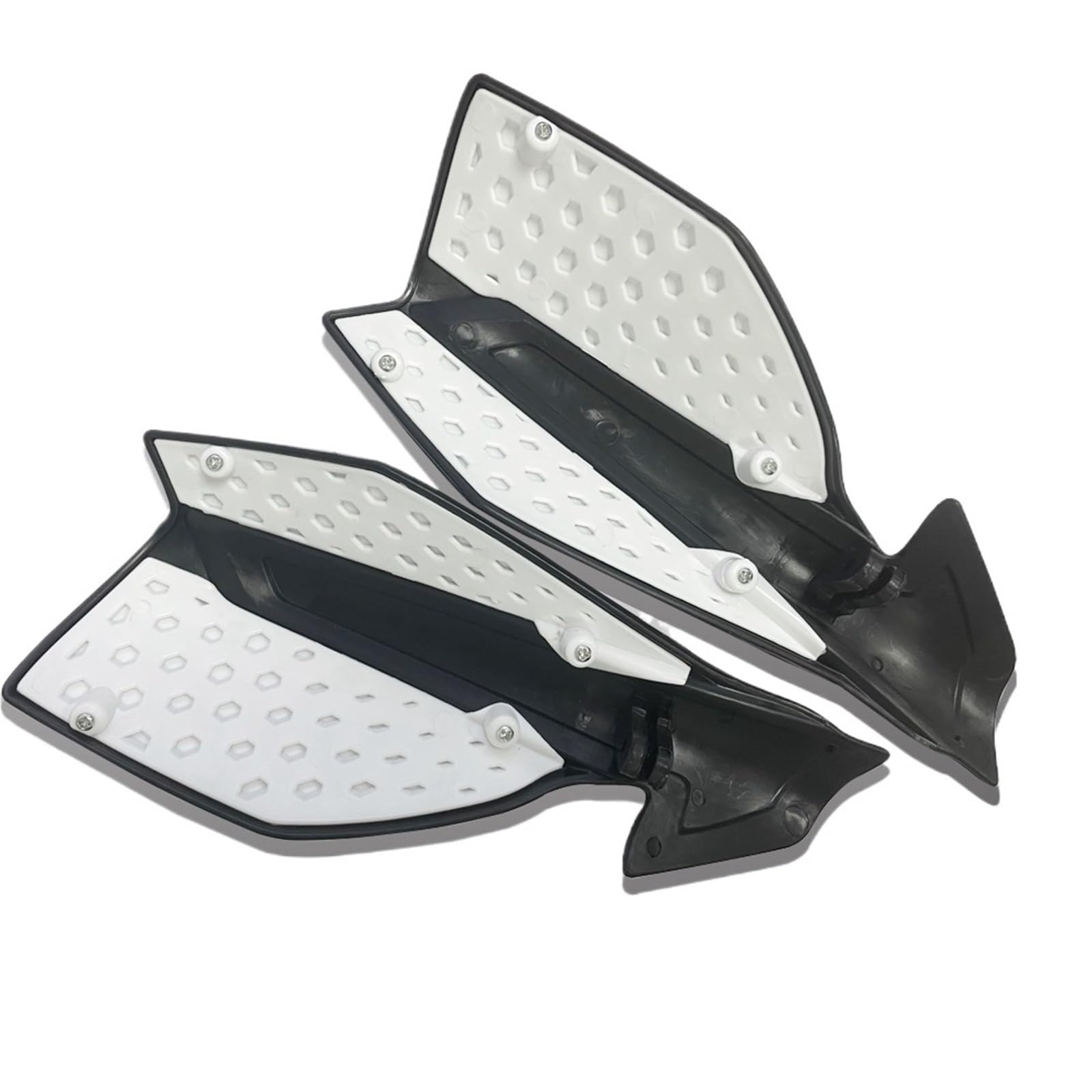 Motocykl Handguards Ochraniacze na roweru motocy Chwyty 22 mm Dirt Bike ATV Quady Uniwersalne | Do osłony dłoni na kierownicę motocykla(Black Green)
