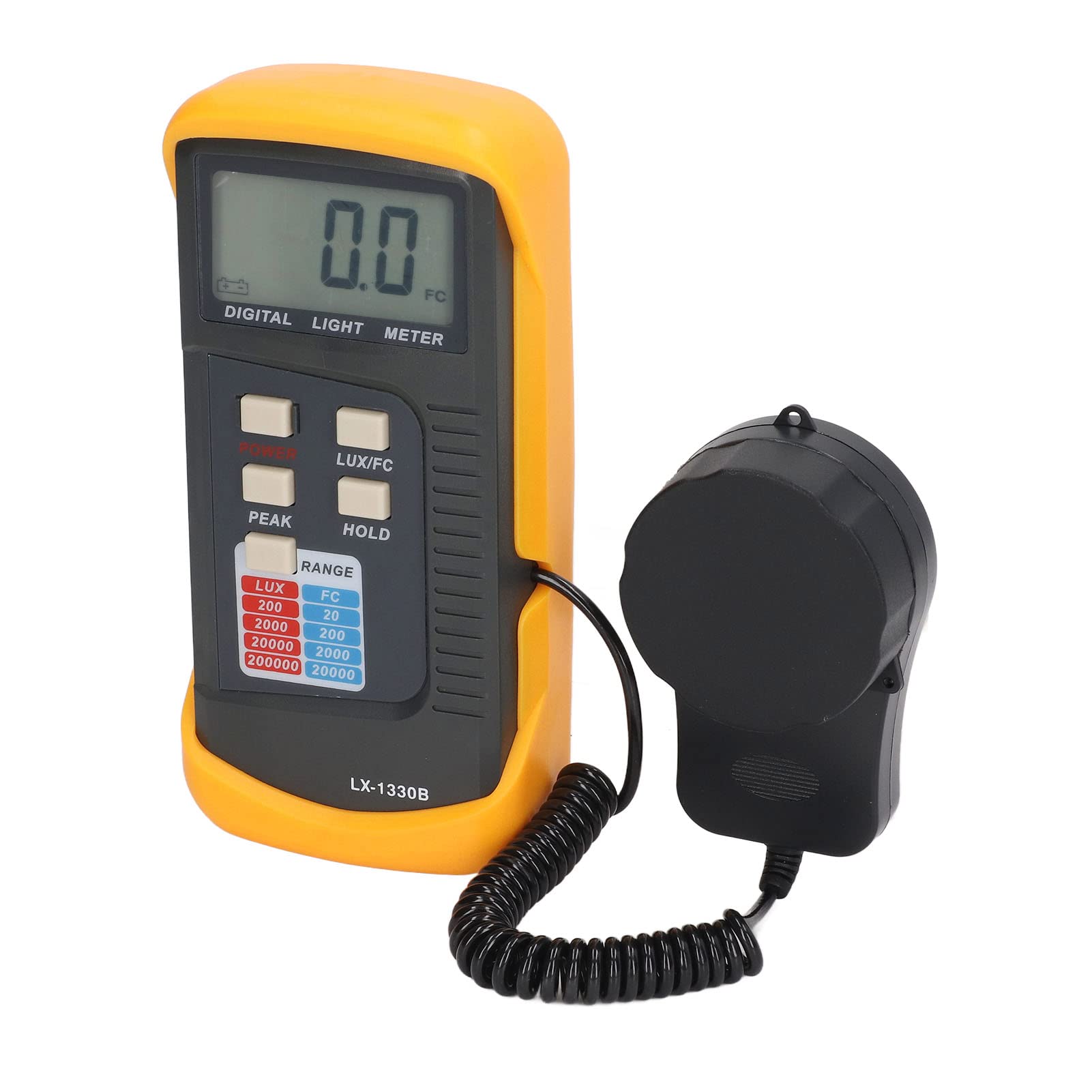 Amazon.co.jp: 露出計 デジタル照度計 LCD 0.1‑200000LX 撮影用露出計