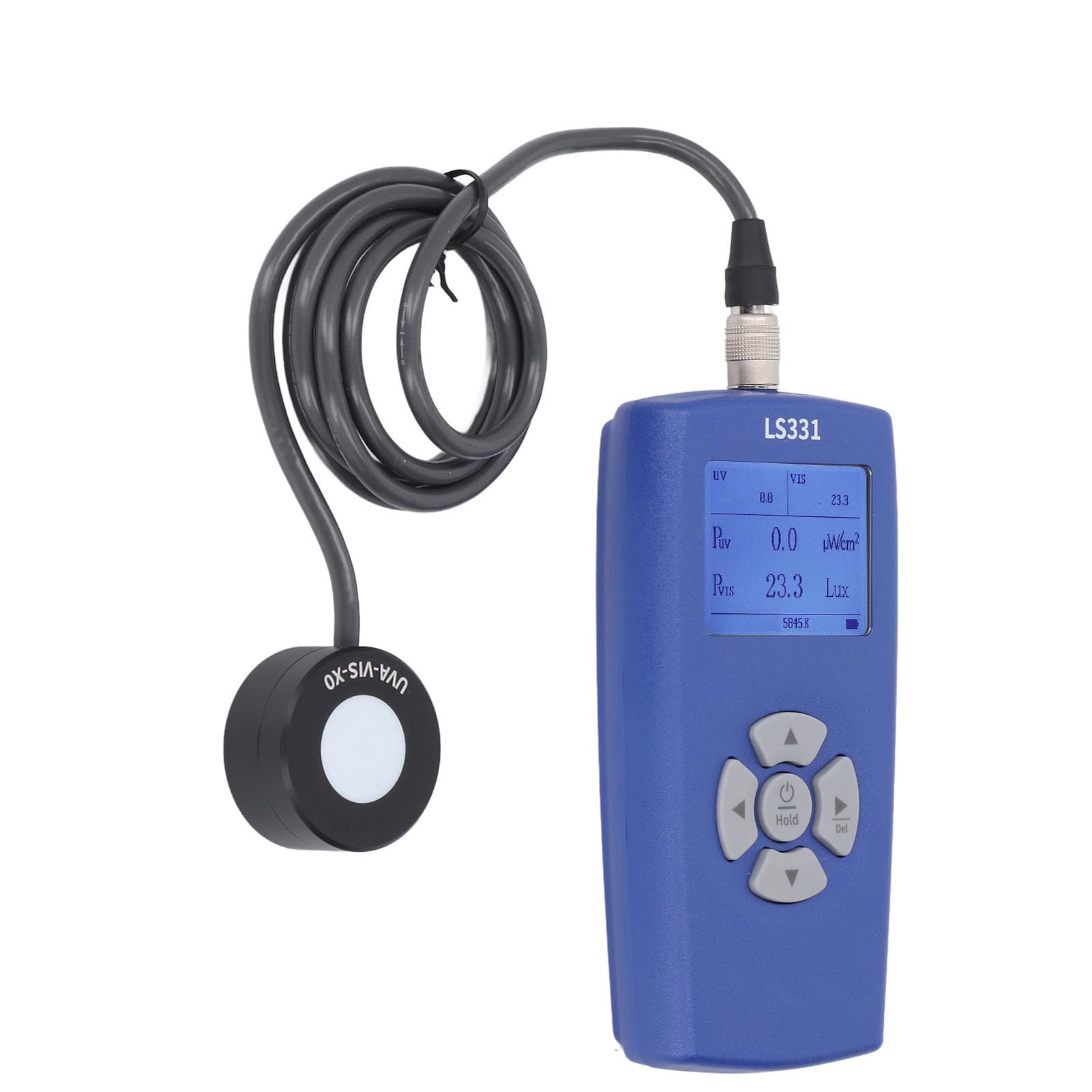 UV -Inspektionsradiometer -Multi Parameter Erkennung für Elektroschaltungsprüfgerät Hoher Genauigkeitssensor mit Digitaler Sonde Technologie Farbtemperaturmessung für