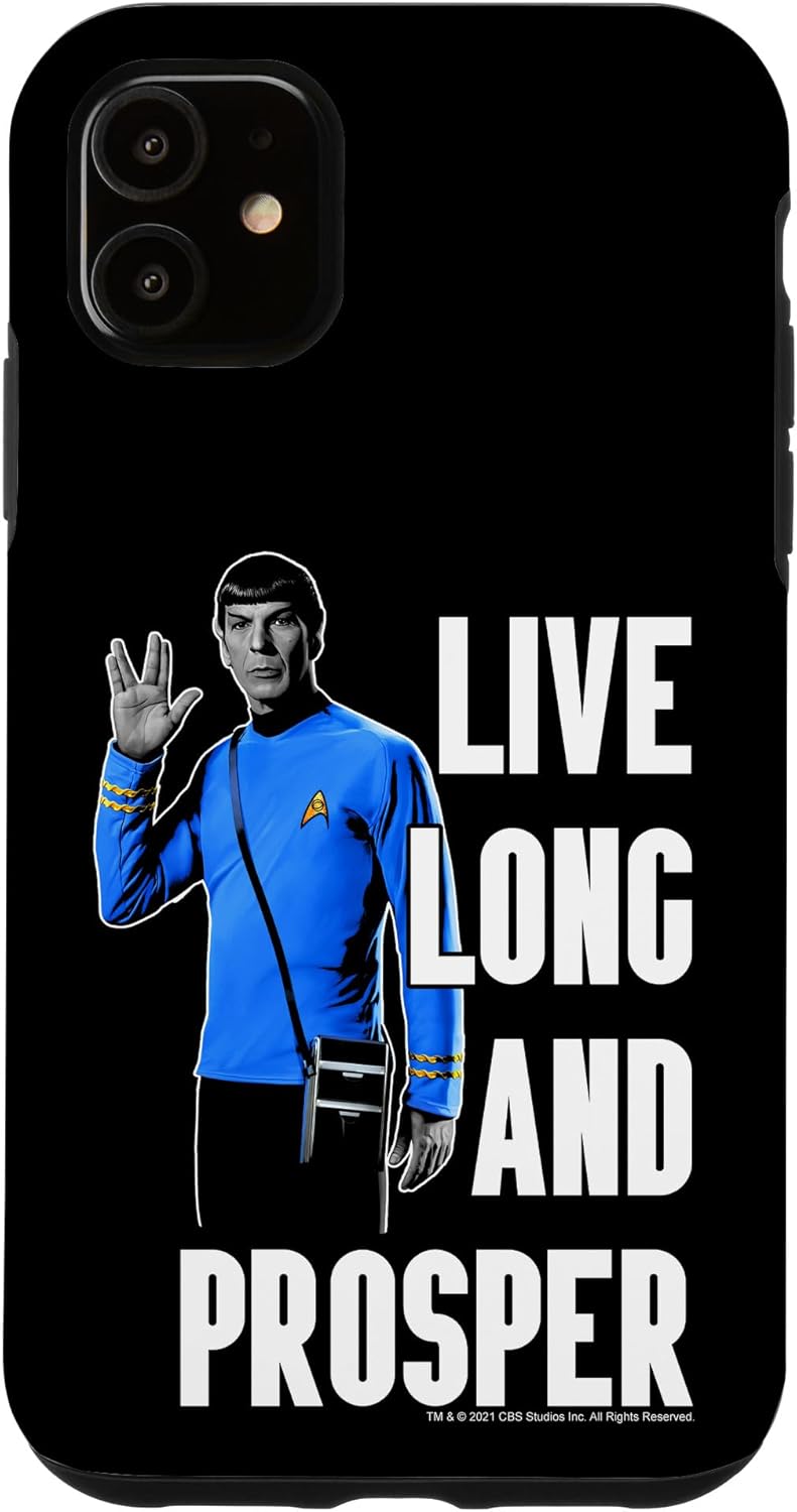 iPhone 14 Pro Max Star Trek Spock Live Long And Prosper Case