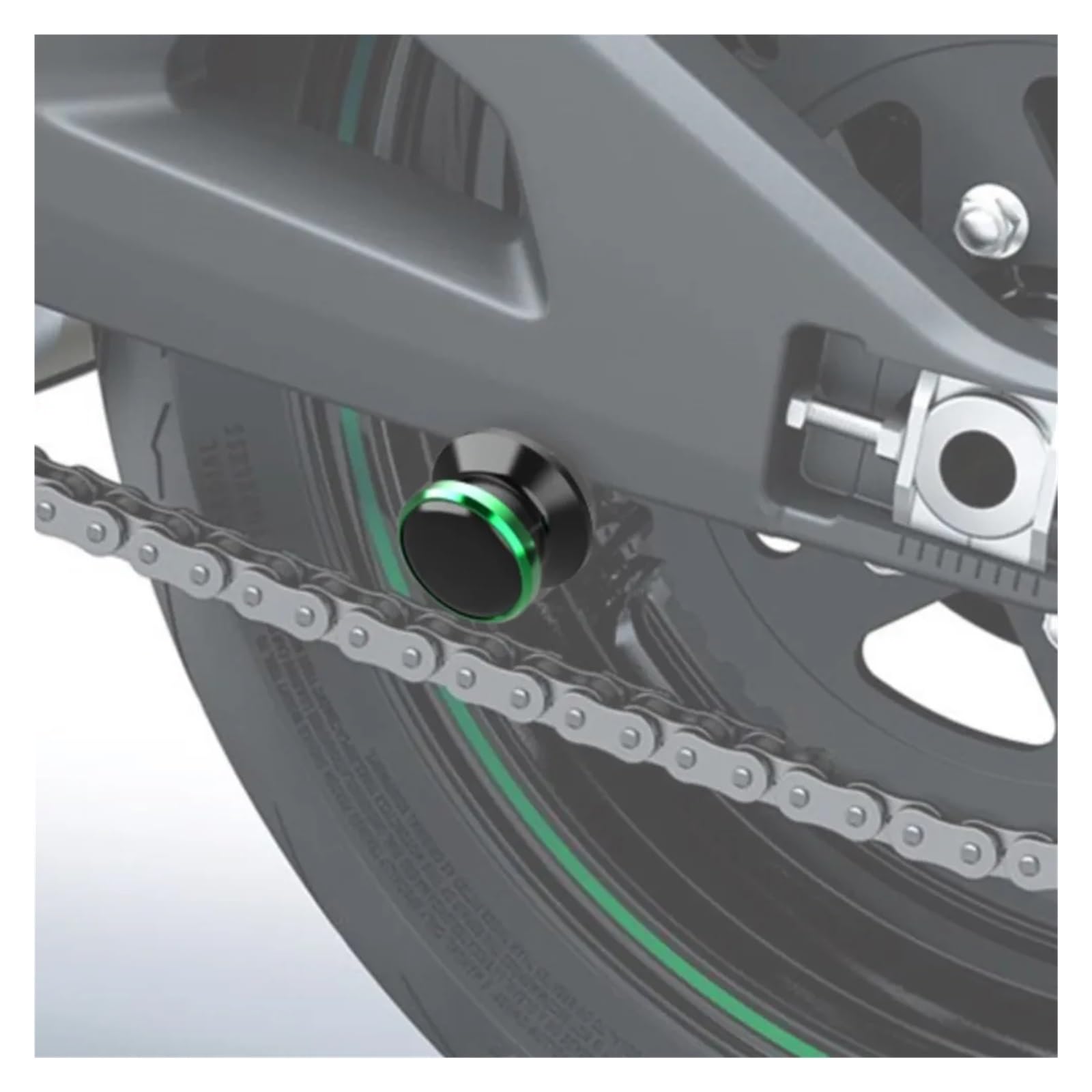 cavalletto moto posteriore Per Kawasaki 650 VULCAN S 650 900 2015 2016 2017 Viti M10 Per Cavalletto Posteriore Del Forcellone Moto(J-10)