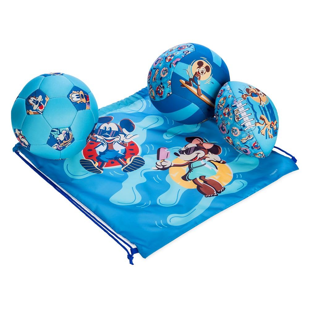 Disney Store Official Mickey Mouse and Friends Summer Fun Sports