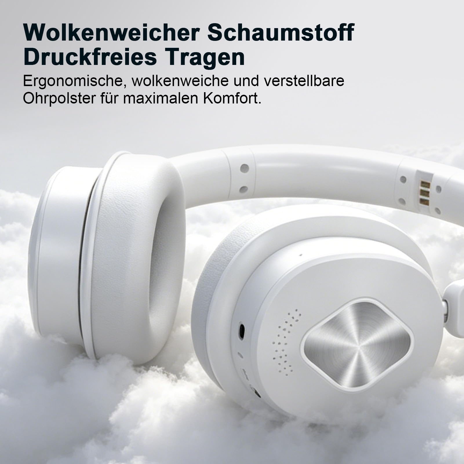 Earbay Funkkopfhörer für Fernseher, TV kopfhörer kabellos für Senioren mit Sender-Ladestation,Bluetooth 5.4 Over-Ear Kopfhörer mit 3 Audiomodi & ohne Audio-Verzögerung, Geschenk für Senioren/Eltern