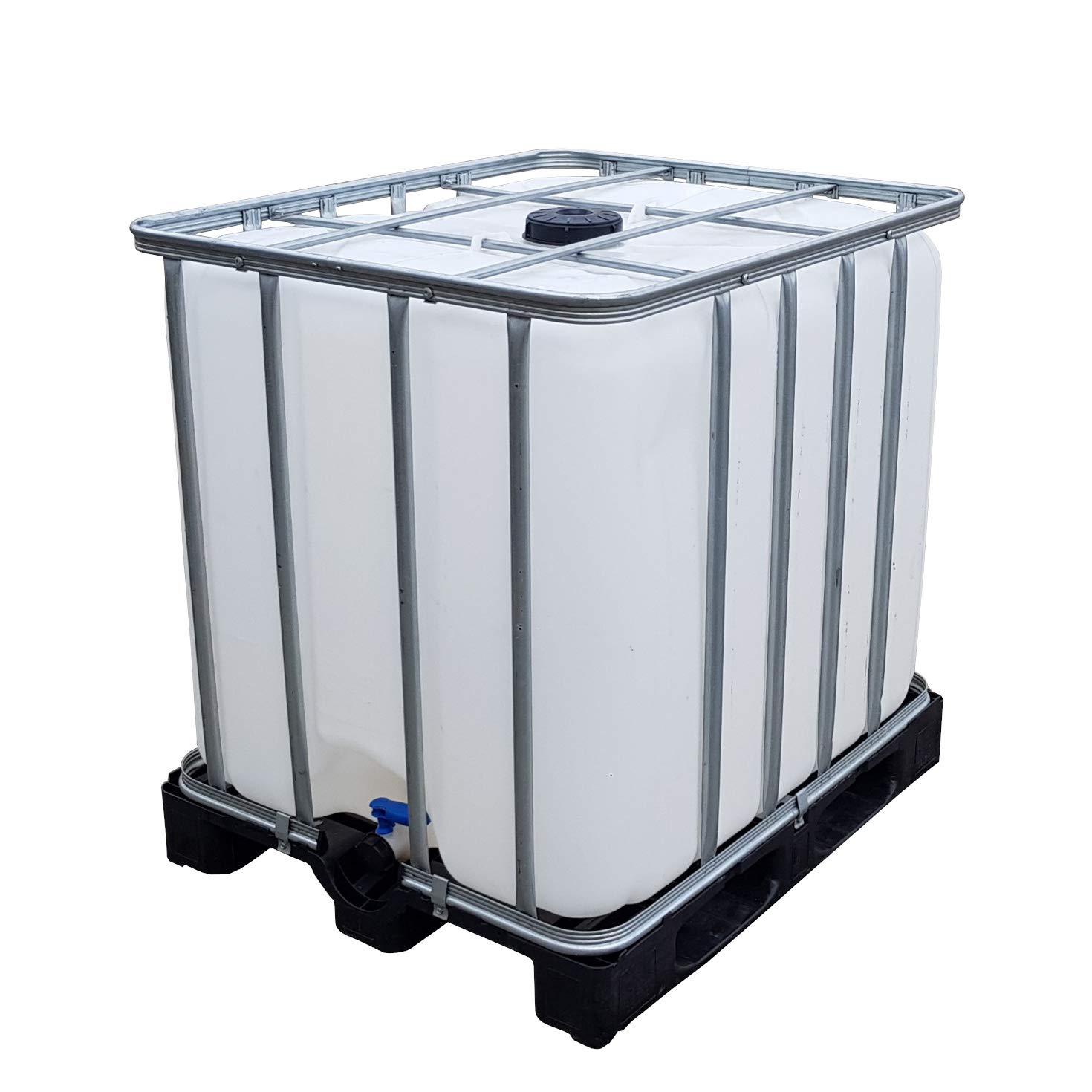 1000l IBC Wassertank Container Tank Lebensmittel/Restentleert Kunststoffpalette