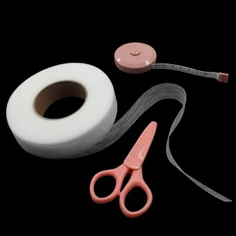 140Yards 1Inch Iron On Hemming Tape, White