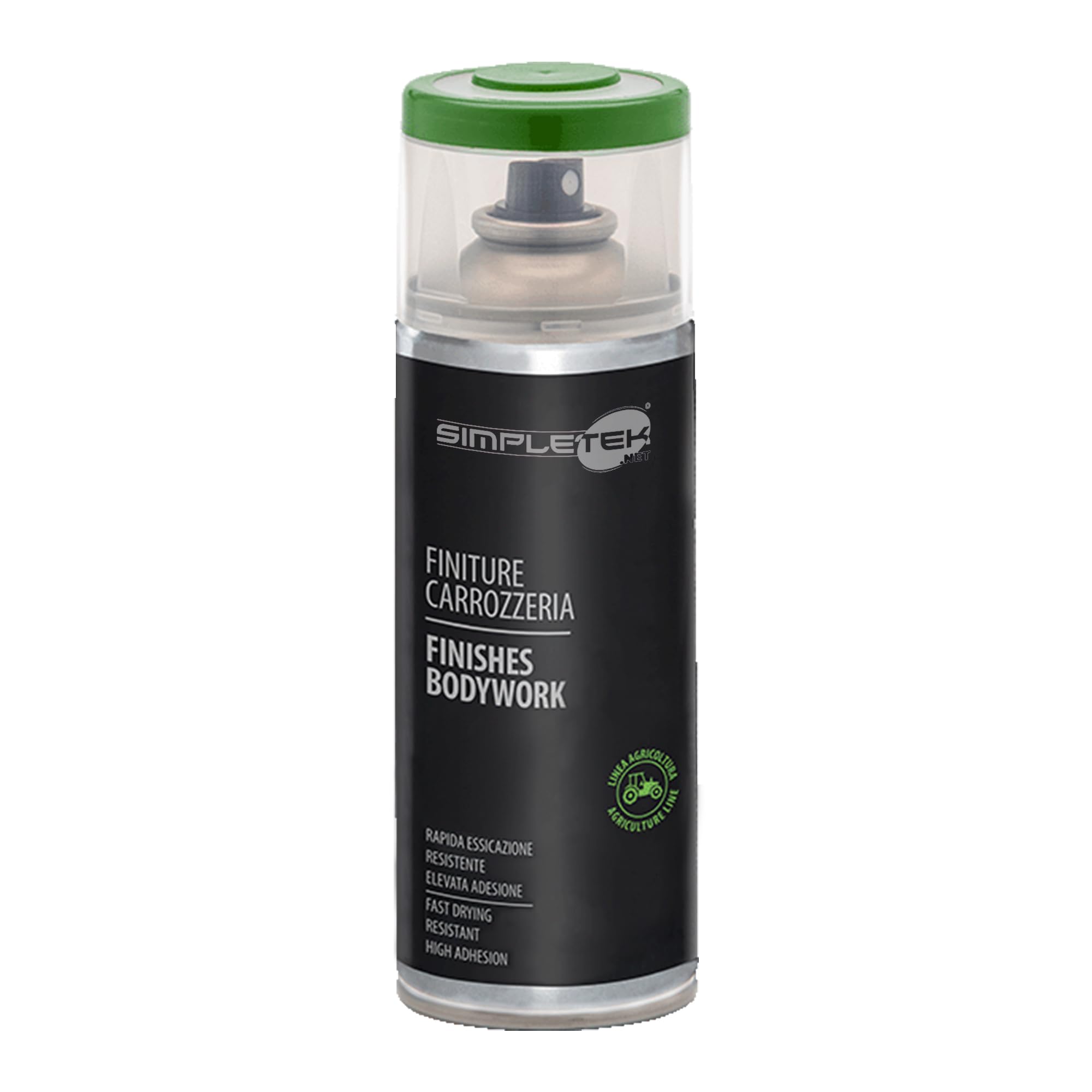 SIMPLETEK - 6X Bombolette Spray Vernice Veicoli Verde Compatibile con John Deere Carrozzeria Finiture Agricola 400 ml V400CAR.6 (Kit da 6 pezzi)