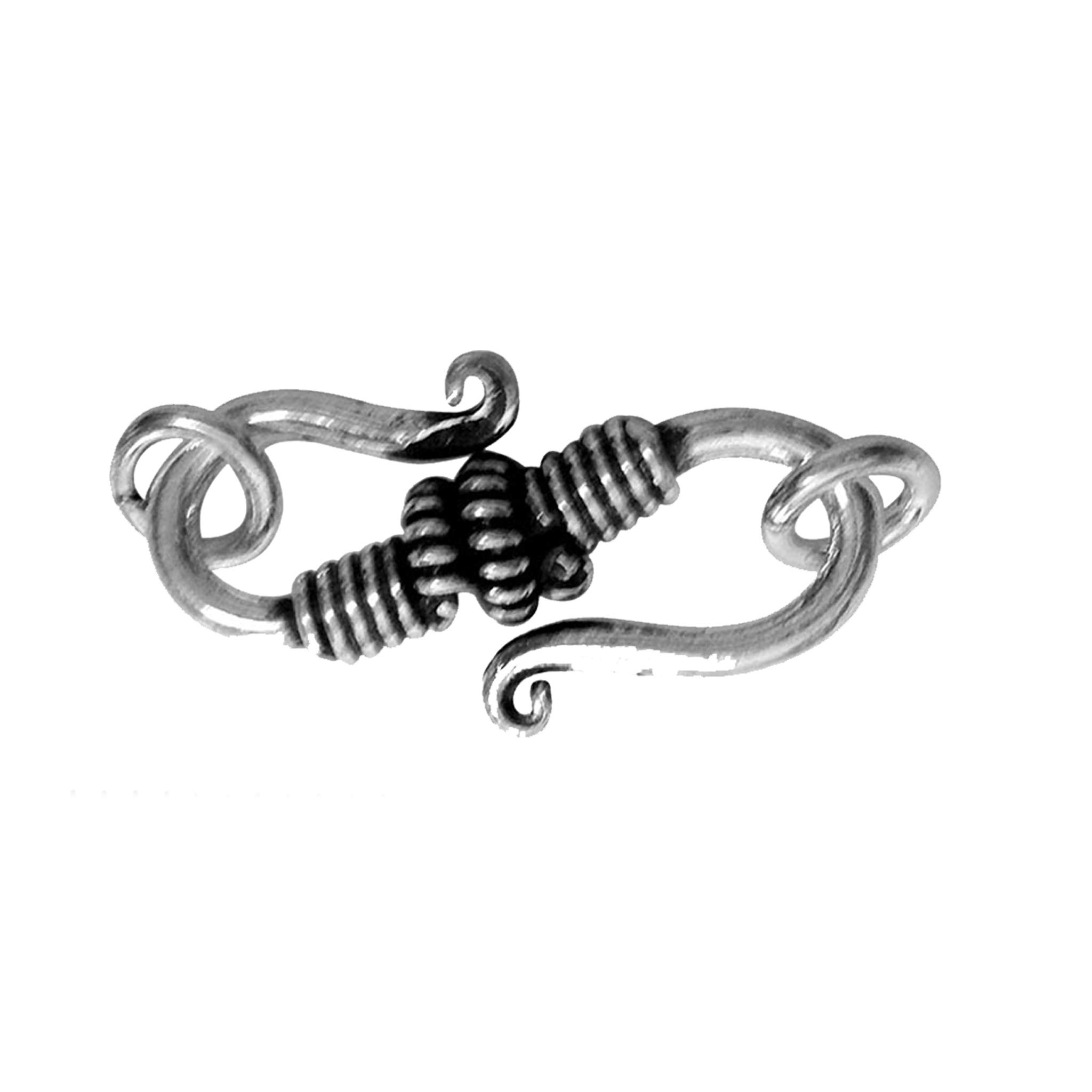 Silver Overlay ''S'' Hook CSF-222-26MM