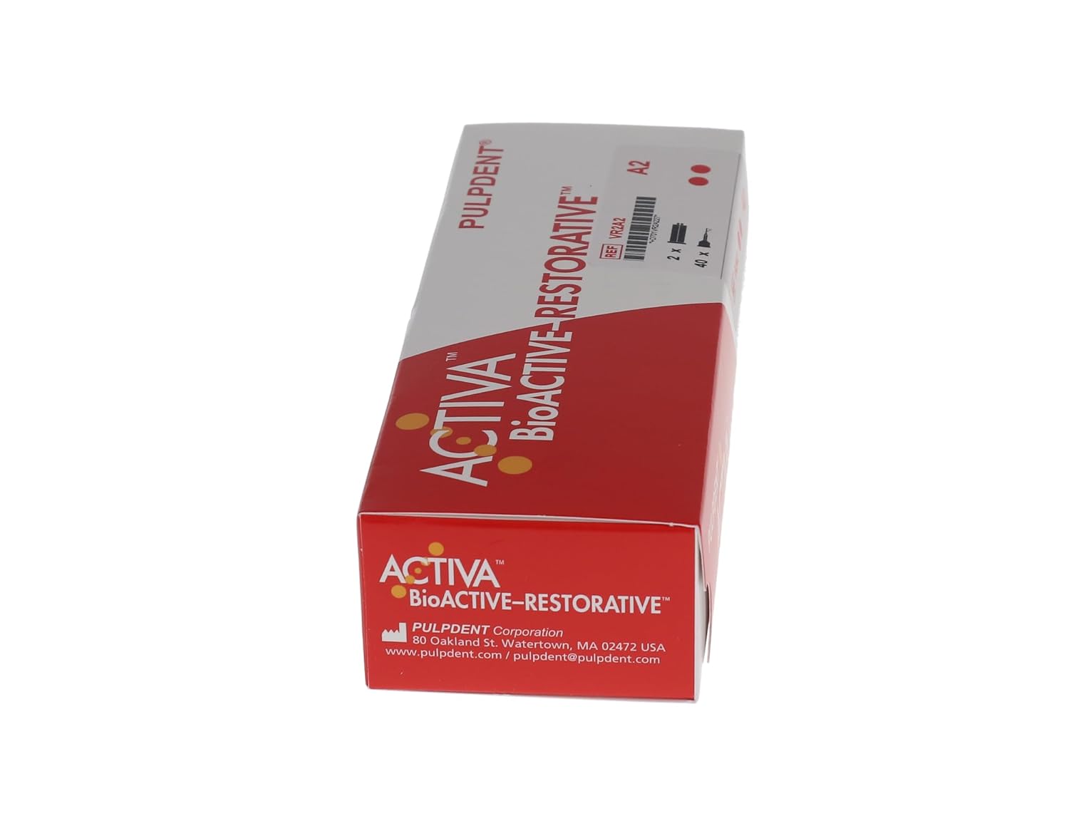 Pulpdent VR2-A2 Activa BioACTIVE Universal Restorative Syringe A2 8 Gm 2/Pk