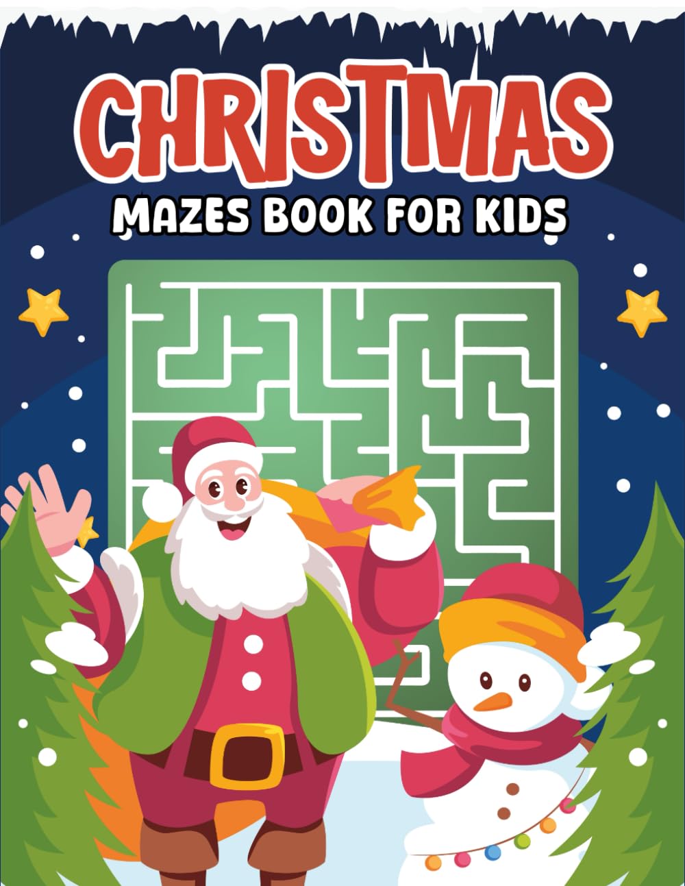 Dreamland Christmas Activity Book for Kids –  Fun Puzzles, Coloring, Mazes & More | Ages 4–8 main image 1