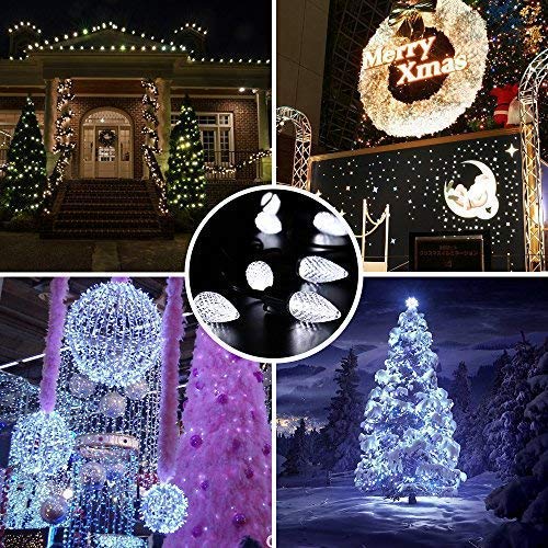 Luces de Navidad C9 para decoraciones navideñas al aire libre 7