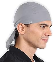 Cooling Helmet Liner - Do Rag Skull Caps for Men - Hard Hat Liner Sweat Cap - Cycling Cap - Pirate Bandana
