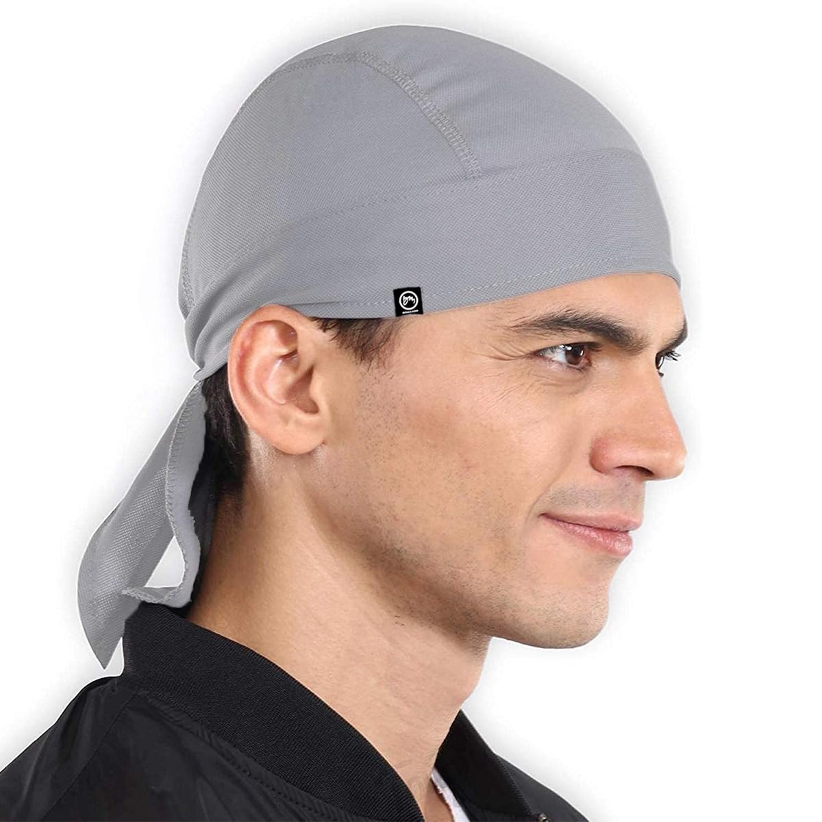 bismaadh Cooling Helmet Liner - Do Rag Skull Caps for Men - Hard Hat Liner Sweat Cap - Cycling Cap - Pirate Bandana-picture-14