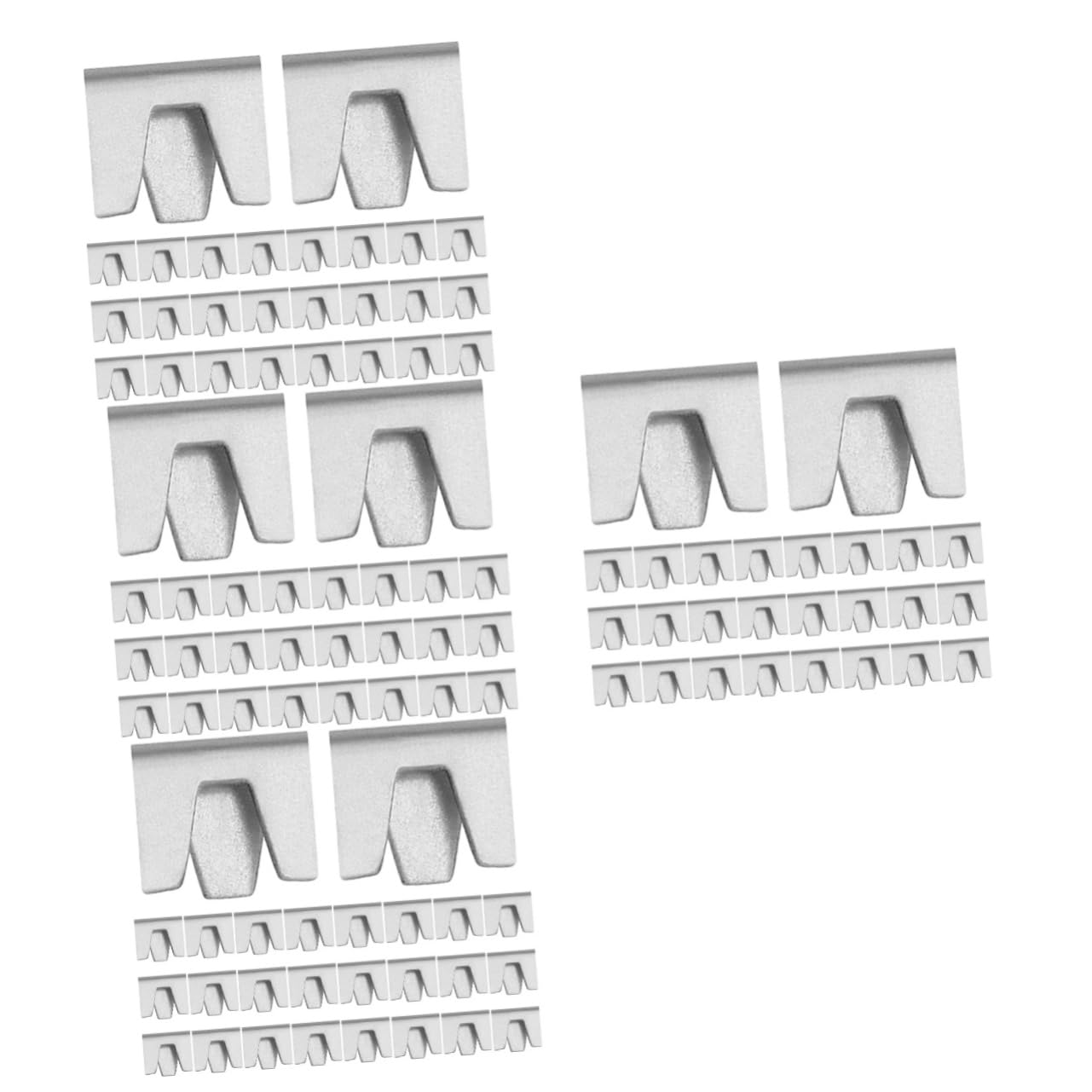 Sosoport 200pezzi Clip per Gabbie per Animali Chiusure Resistenti per Uccelli Conigli e Altri Animali Domestici Facile Installazione e Design