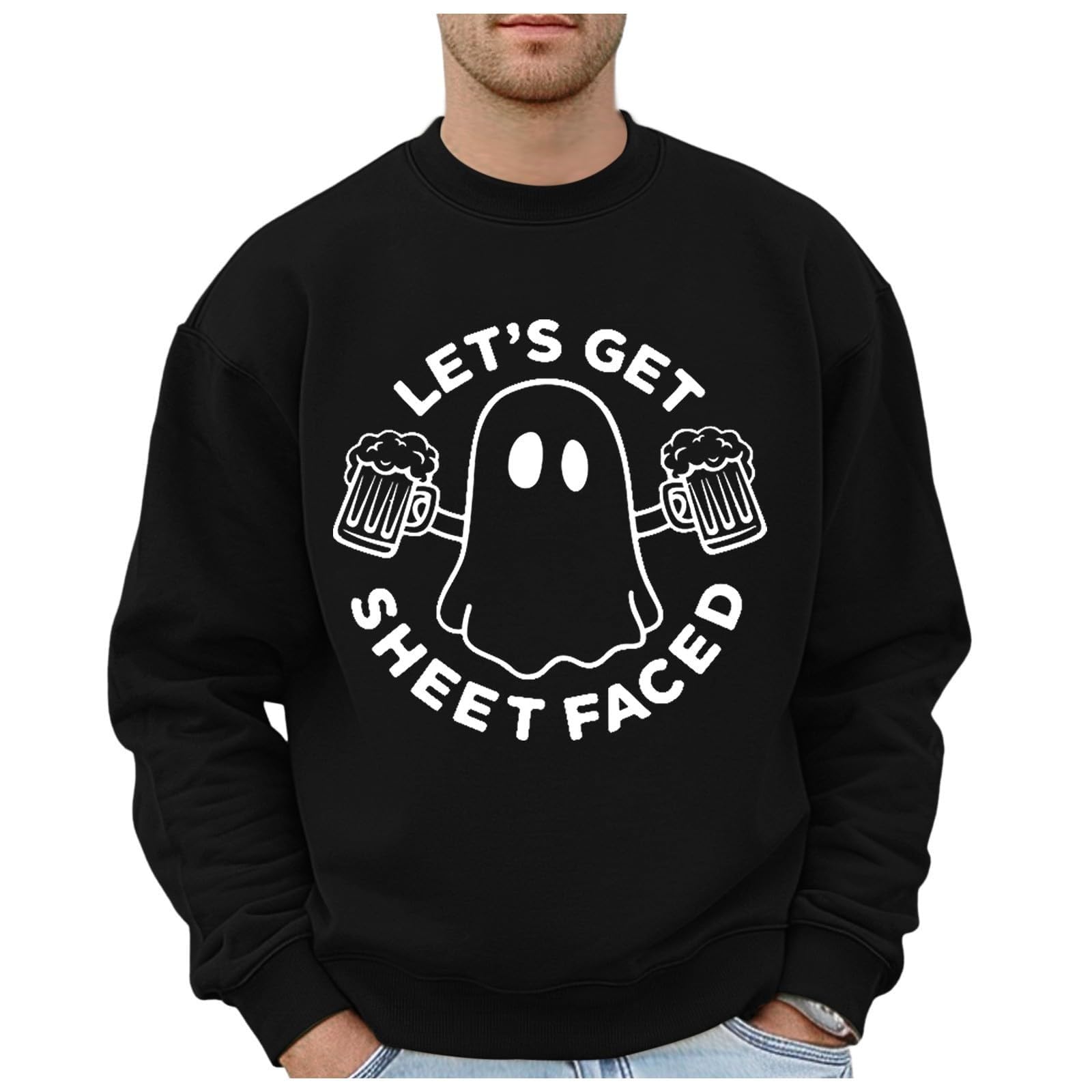Sudaderas De Hombre Sudadera con Capucha Unisex Manga Larga, Suelta Y Versátil, Estampado Halloween, para Otoño E Invierno. Deporte Ropa Gym Camisa Corta Parka Gimnasio Moda Chaqueta