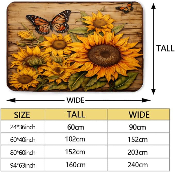 Tapete decorativo antideslizante 60x90 cm miniatura 2