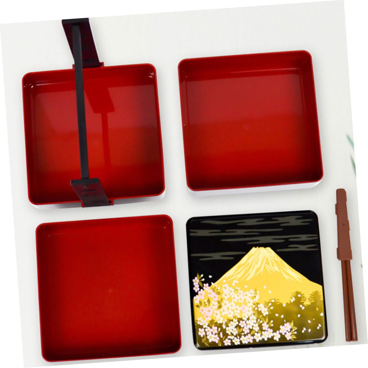VALICLUD Pudełko Na Sushi Piknikowe Pojemniki Na Sushi Z Pokrywką Naczynie Do Serwowania DIY Imprezowym Tradycyjne Pojemniki Bento Przenośny Pojemnik Na