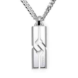GUCCI ノットプレートネックレス Amazon | [グッチ] GUCCI ノット プレート ネックレス シルバー