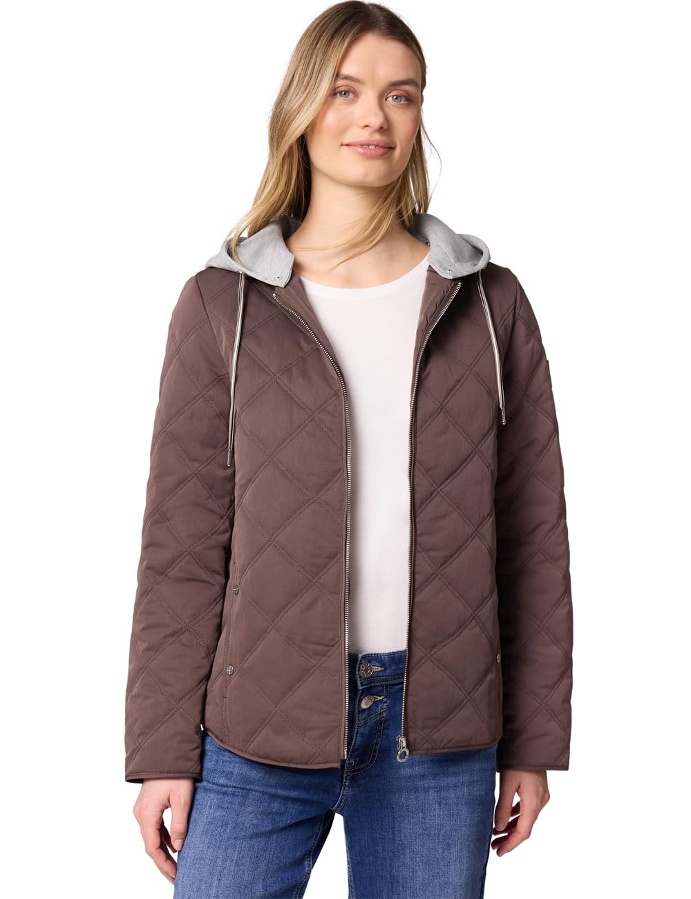 Street One Jacke mit Abnehmbarer Kapuze