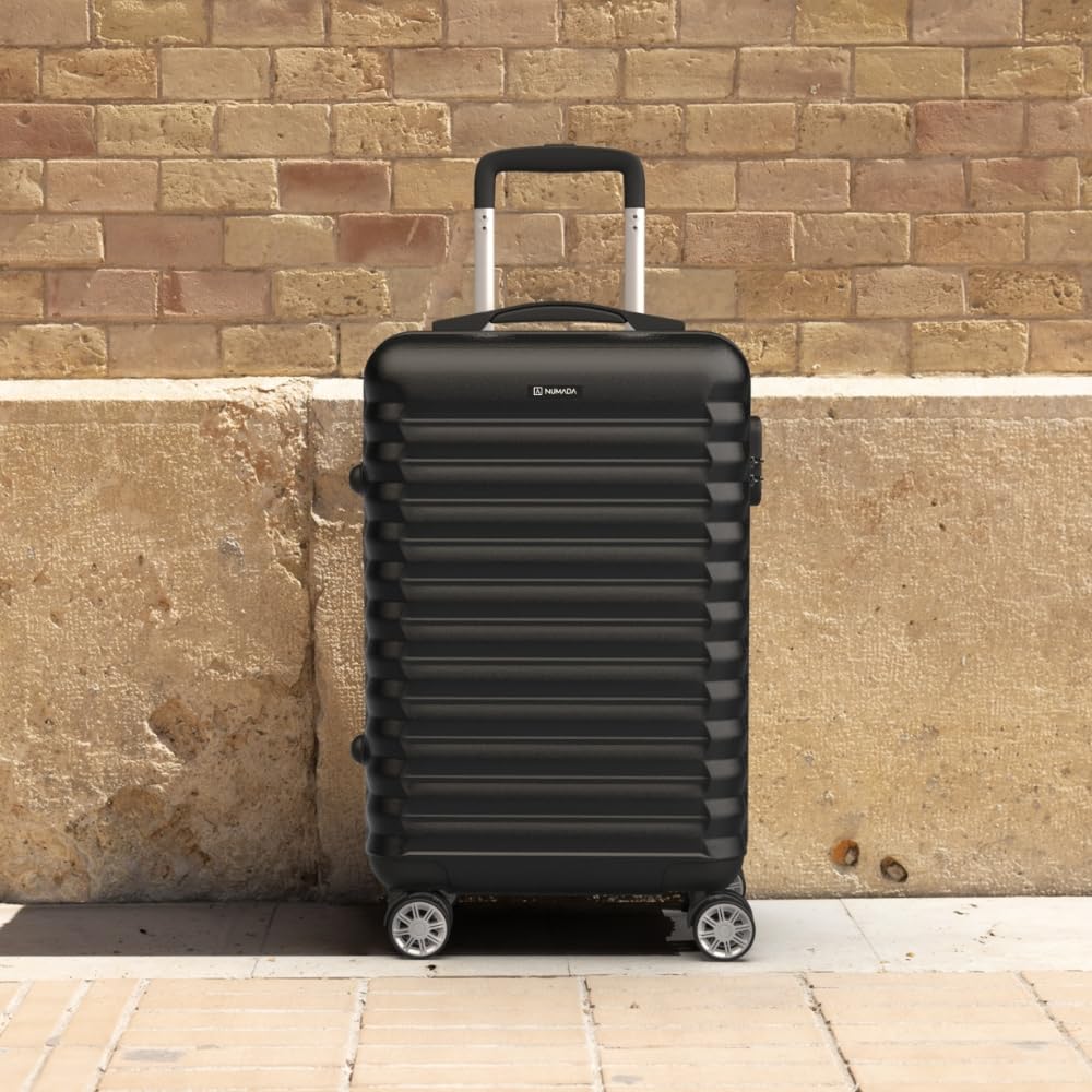 NUMADA - Trolley Bagaglio a Mano 55x40x20 (31L) Upfly XS Ultra Leggero ABS con Chiusura con Combinazione e 4 Ruote Doppie