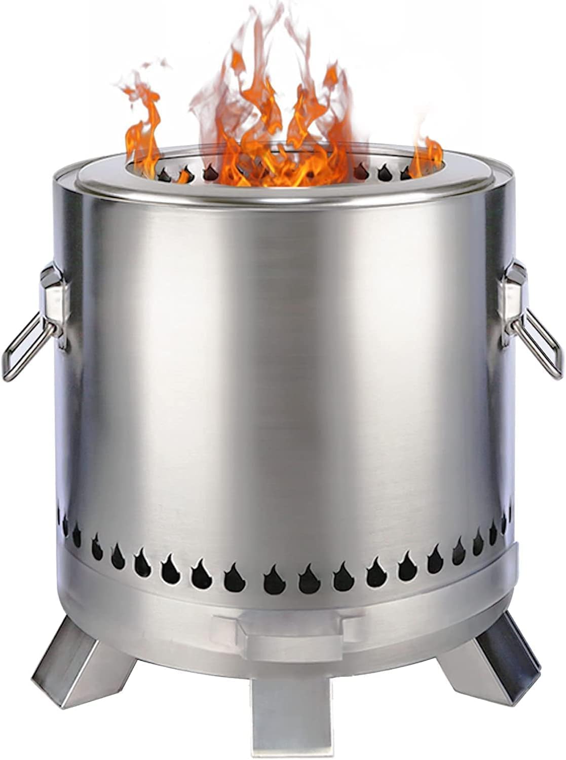 Virego Smokeless Fire Pit with Stand, Low Smoke Fire Nepal Ubuy