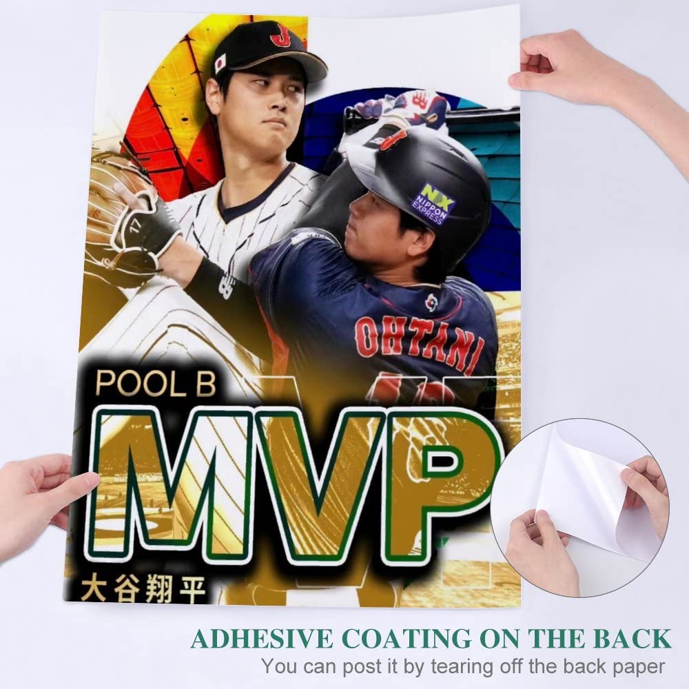 Amazon.co.jp: 大谷翔平 MVP ポスター ステッカーポスター 工芸品の