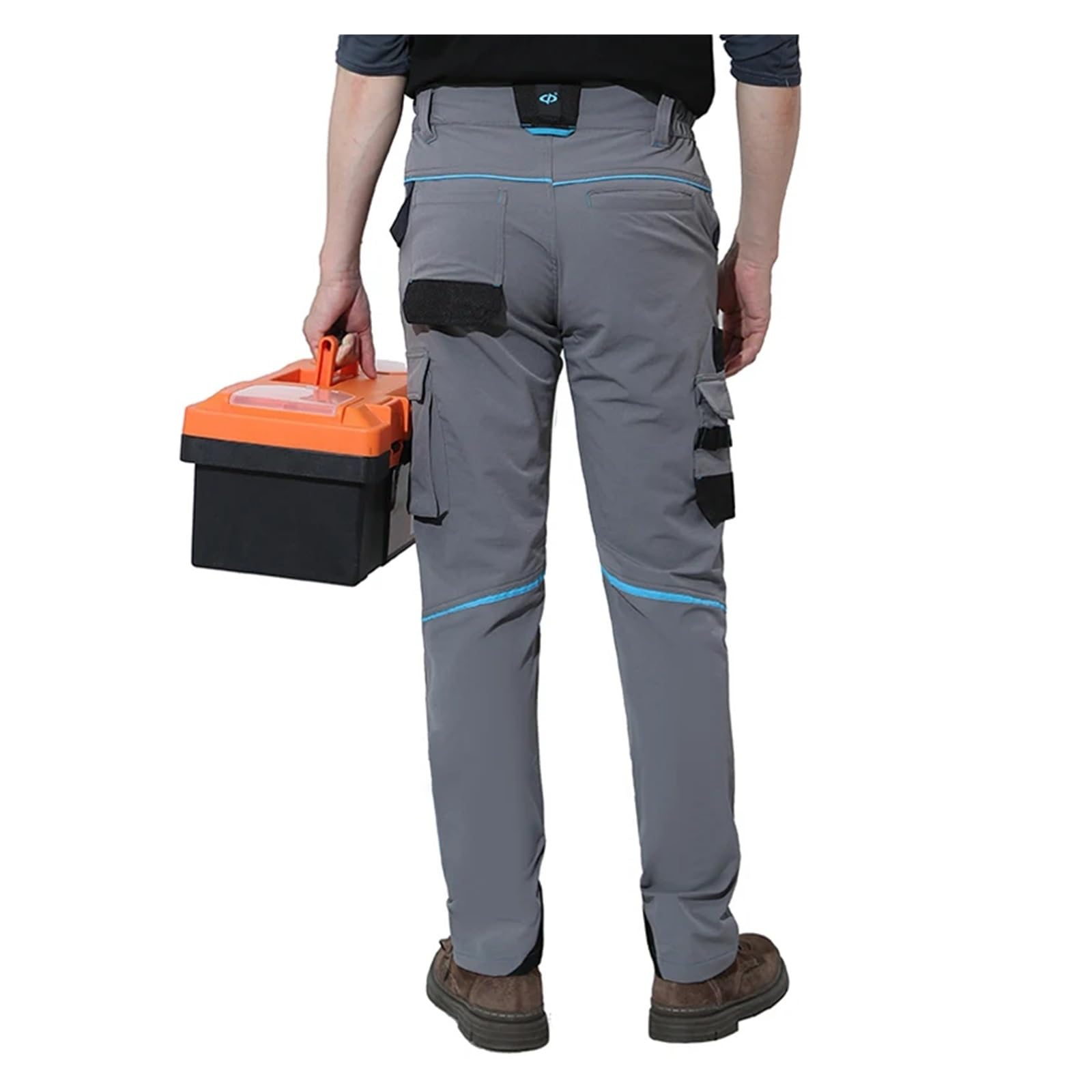 Pantalones de Trabajo Hombre Pantalones de Trabajo Multibolsillos Pantalones Senderismo Ropa for Hombre