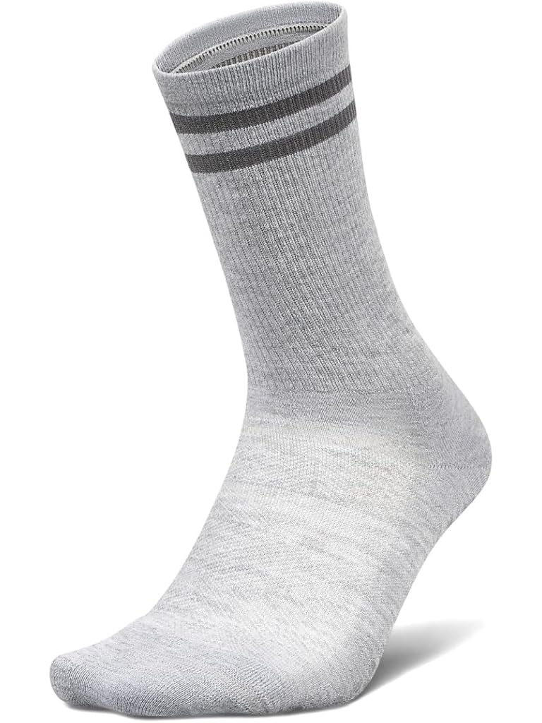 Gray Feetures Elite Max Cushion Grip Mini Crew