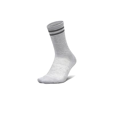 Feetures Elite Max Cushion Grip Mini Crew Quarter Length Socks Shoes Steady Stripe