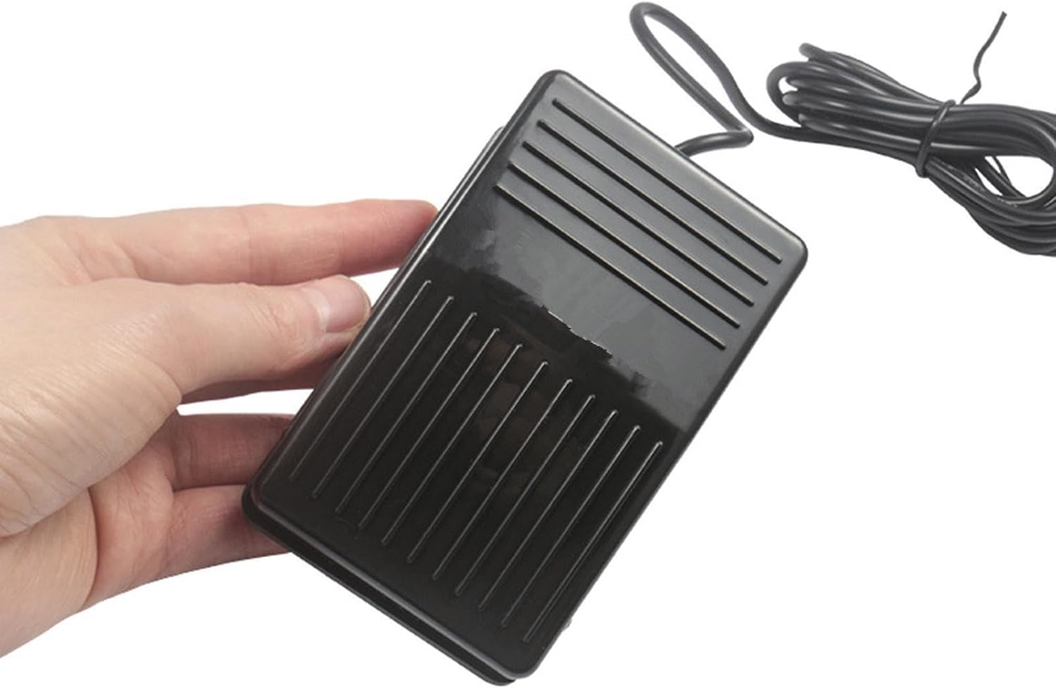 USB Foot Switch Keyboard Adapter, Foot Switch Singal Pedal Footswitch Game Control for Keyboard Mouse PC Laptop